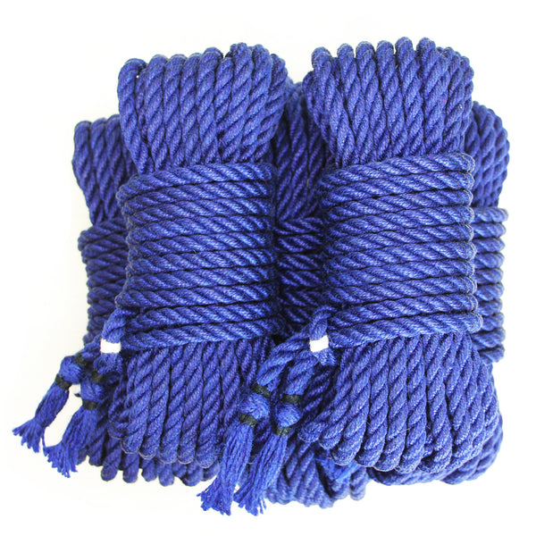 Benjo Rope Chroma Blue 8 jute rope (8m x 5-pack) – Douglas Kent Rope