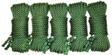 Chroma Green 8 jute rope (8m x 5-pack)